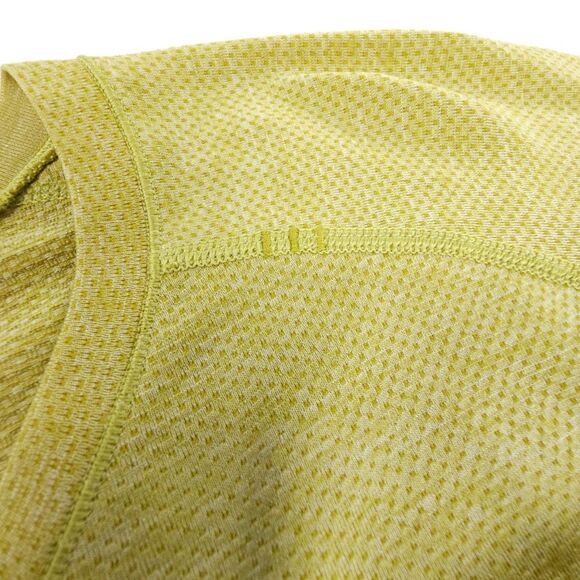 NEW Lululemon Metal Vent Tech Long Sleeve Shirt 2.0 Auric Gold Dew Green Large - Picture 3 of 8